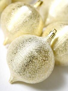 Gold Christmas ornaments