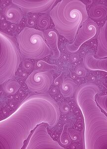 Purple swirls