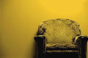 Yellow sofa
