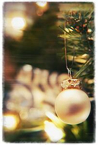 A Christmas ball
