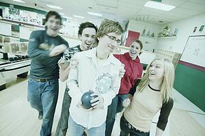 Group goes bowling