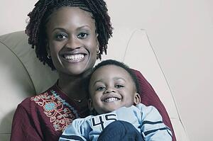 Mother and son