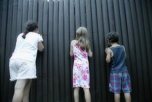 Three children