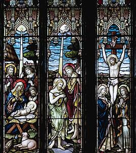 Stained glass windows