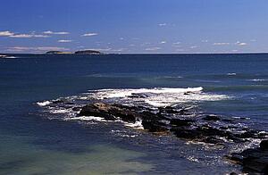 Scarborough, Maine, USA; Tranquil seascape
