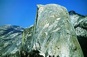 Yosemite National Park, Sierra Nevada, California, USA; Rock formations and forest