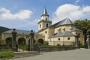 Arceniaga, The Basque Country, Spain; Sanctuary of the Encina (Santuario de la Encina) 