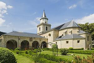 Arceniaga, The Basque Country, Spain; Sanctuary of the Encina (Santuario de la Encina) 