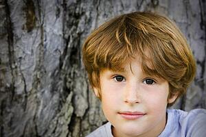 Portrait of boy