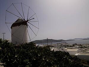 Windmill, Mykonos, Greece 