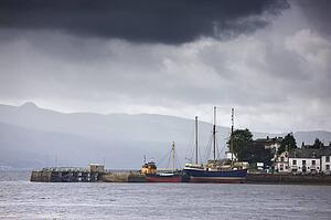 Covered by cloud, Scotland