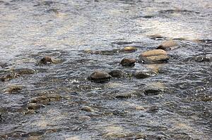 Water and rocks