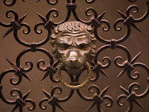 Door knocker, Venice, Italy 