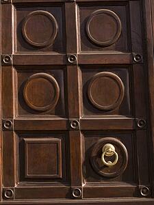 Door, Naples, Italy 