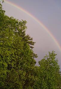 Rainbow, Lake of the Woods, Ontario, Canada 
