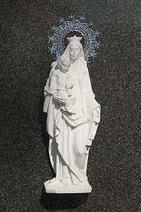 Religious icons in Spanish cemetery