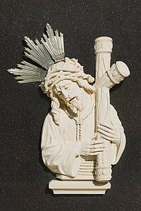 Religious icons in Spanish cemetery