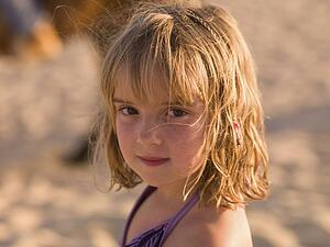 Girl on the beach
