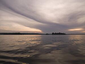 Lake shoreline, Lake of the Woods, Ontario, Canada