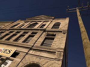 Heritage building, Exchange District, Winnipeg, Manitoba, Canada