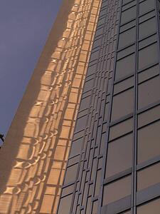 Exterior detail of Royal Bank Plaza, Toronto, Ontario, Canada