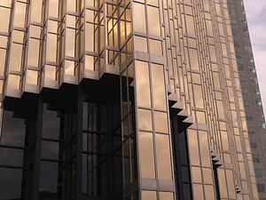 Detail of Royal Bank Plaza, Toronto, Ontario, Canada