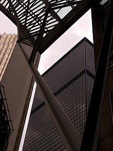Detail of Toronto-Dominion Centre, Toronto, Ontario, Canada