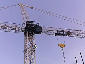 Construction crane, Toronto, Ontario, Canada