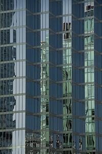 Skyscraper detail, Vancouver, British Columbia, Canada