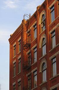 Building facade, Exchange District, Manitoba, Canada
