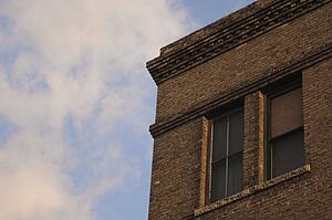 Building detail, Exchange District, Manitoba, Canada