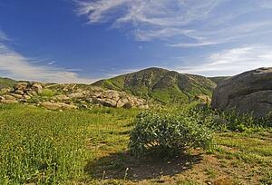Riverside County, California, USA; landscape scene