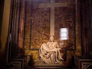 Statues, The Vatican, Rome, Italy 