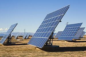 La Calahorra, Granada, Spain; Solar panels