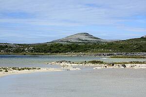 Co Clare, Ireland; Mullaghmore Mountain in the heart of the Burren