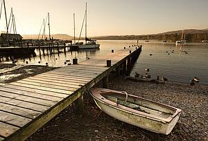Ambleside, Cumbria, England; harbor