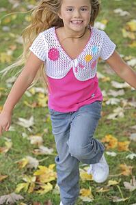 Girl skipping