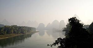 Li River, Yangshuo county, Guilin, Guangxi Province, China