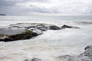 Pecatu village, Nusa Dua, Bali, Indonesia; seascape