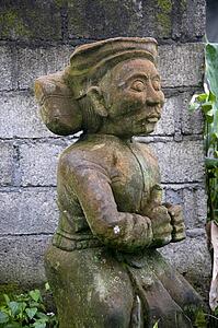 Bali, Indonesia; Balinese statue
