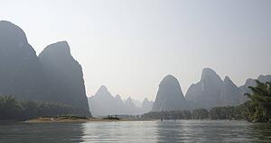 Li River, Yangshuo county, China, Asia