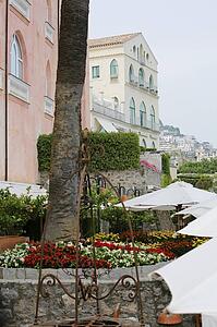 Ravello, Italy; buildings in Ravello