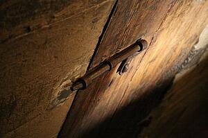 Rustic door latch