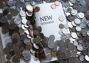 New Testament; New Testament Bible and money