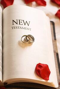 New Testament; New Testament and Wedding Rings
