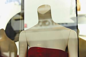 Mannequin; Store window display