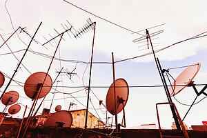 TV aerials and satellite dishes; TV aerials and satellite dishes