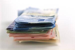 Stack of Canadian money