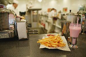 Napkins and shakes