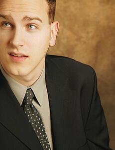 Man wearing suit